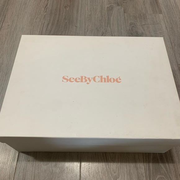 BNIB See By Chloe Florrie black rain boots size 36 - Picture 2 of 10